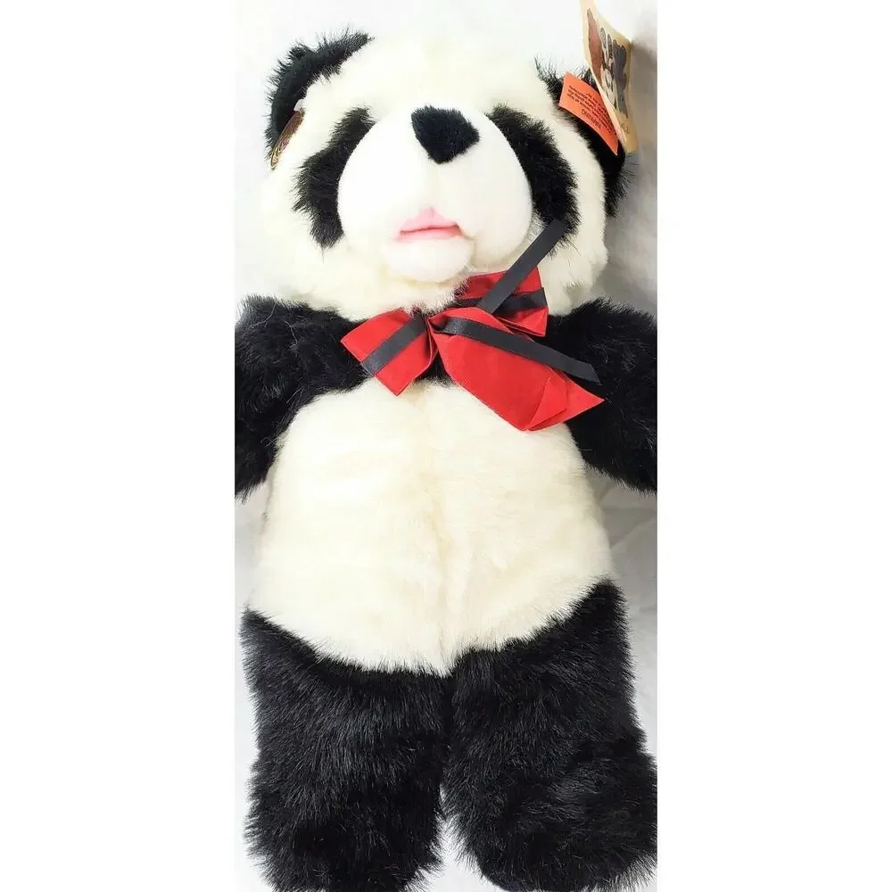 Vintage Panda Bear Plush Stuffed Animal, Cuddle Wit Creation 19
